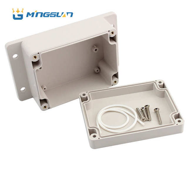 ABS/PC 6x6x4 & 12x12x6 IP67 Waterproof Outdoor Ethernet Junction Box with 3 Holes 7-Way Direct Burial