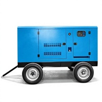 Générateur diesel super silencieux 40 kW sur remorque 50 kVA Générateur 45 kVA Prix du générateur