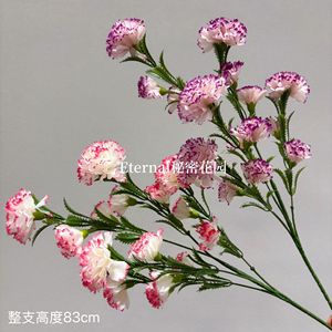 Carnations artificielles Secret Garden, pétales complets, bords en soie, décorations de mariage - Product Image 2