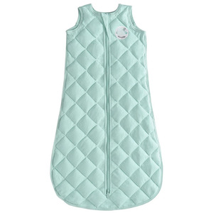 Sac de couchage pour enfants pleine saison couverture portable en coton 1.0 TOG Swaddle Transition sac de couchage pour bébé - Product Image 4