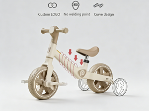 Vente chaude enfants monter sur roues Scooter mignon enfants apprendre à marcher équilibre vélo Sport de plein air jouets pour <span class=keywords><strong>bébé</strong></span> - Product Image 3