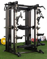 Le plus populaire équipement commercial de musculation Gym fitness multi-fonction Trainer Squat power rackall in 1 3d Smith Machine