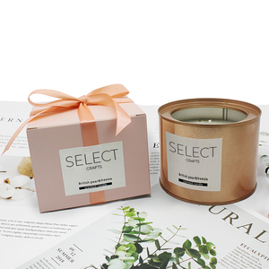 Wholesale Luxury <strong>Wedding</strong> <strong>Favour</strong> Gift Box Scented Tin <strong>Candle</strong> - Product Image 4