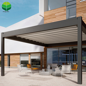 Al aire libre <span class=keywords><strong>techo</strong></span> de rejilla motorizado mirador de aluminio pérgola Pergolux - Product Image 5
