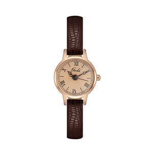 Nouvelle montre pour femmes, style vintage, chiffres romains, bracelet en cuir, compacte, exquise, artistique, petit cadran, montre-bracelet rétro pour femmes - Product Image 5