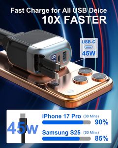 Cargador de <span class=keywords><strong>Coche</strong></span> Retráctil de 87W, Cargador USB para Encendedor de Cigarrillos - Product Image 3