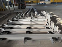 Nouveau support de fixation en acier au carbone soudé pour structure de support métallique