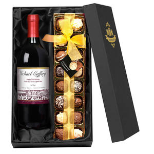 Cajas Rígidas Hechas a Mano con Logotipo Personalizado, Caja de Regalo de Cartón de Lujo con Cierre Magnético para Botellas de Vino, Whisky, <span class=keywords><strong>Macallan</strong></span>, Caja para Zapatos - Product Image 1