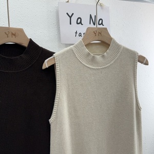 Fabricants de vêtements, vêtements pour femmes grande taille en tricot simple personnalisés, pulls d'hiver, débardeurs décontractés, robes - Product Image 5