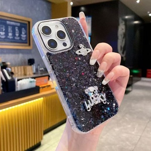 Sang trọng long lanh thủy ngân Charms TPU trường hợp điện thoại cho phụ nữ phụ nữ tương thích với iphone16 Promax/iphone15 Pro Max - Product Image 6