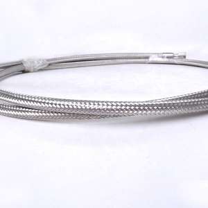 Tuyau PTFE haute performance de 25 mm, construction tressée en acier inoxydable, pression de fonctionnement de 52 Mpa, découpe <span class=keywords><strong>pour</strong></span> la production alimentaire et médicale - Product Image 5