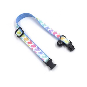 Collier à nœud papillon en forme de cœur coloré pour chat et chien, accessoire de luxe avec boucle en métal léger - Product Image 4