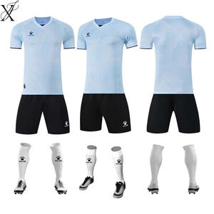 Camiseta de fútbol fresca y transpirable, ropa deportiva para adultos para competición al aire libre, camiseta de fútbol holgada de manga corta con cuello redondo - Product Image 4