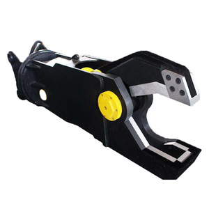 Cisaille hydraulique Huanjun 7500 kg, rotative à 360 degrés, accessoire pour excavatrice, pour la récupération de ferraille et de voitures - Product Image 5