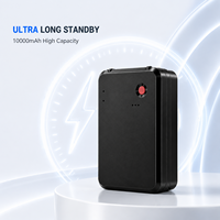 Traceur GPS Magnétique Étanche 10000mAh avec Carte SIM, Autonomie 40/60 Jours, Géolocalisation, Alarme SOS, Dispositif Sans Fil pour Véhicules et Biens