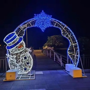 Outdoor Waterproof Led 3d Large Motif Street <b>Pole</b> Christmas Landscape Decorative Lighting Product Category Motif <b>Lights</b> - Product Image 3