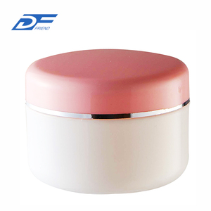 Gros 100 ml Cosmétique En Plastique Transparent Cogne Avec Le Couvercle, pot en plastique - Product Image 1