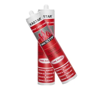 Supplier Excellent Sealing Performance Stopping Methodology Caulk Fire Stop Silicone Sealant For Sealing Window