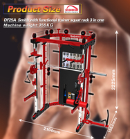 Équipement de fitness Multi Function smith machine home gym squat rack avec Weight Stack