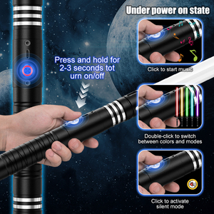 Épée de pirate en métal pour enfants de 8 à 13 ans, batterie lithium-ion rechargeable, jouet de jeu de rôle unisexe, cadeau de fête, vente en gros, en vrac, directement de l'usine - Product Image 5