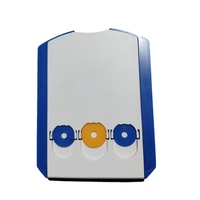 Disque de stationnement bleu avec 3 jetons pour chariots de courses, pour voiture, camion, camping-car