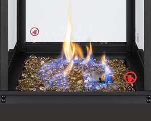 Calentador <span class=keywords><strong>de</strong></span> <span class=keywords><strong>gas</strong></span> para patio <span class=keywords><strong>con</strong></span> <span class=keywords><strong>piedras</strong></span> <span class=keywords><strong>de</strong></span> vidrio, fogatas a <span class=keywords><strong>gas</strong></span> para exteriores <span class=keywords><strong>con</strong></span> <span class=keywords><strong>piedras</strong></span> <span class=keywords><strong>de</strong></span> cristal y fuego visible desde todos los lados - Product Image 2