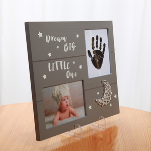 2024 nóng bán dễ thương bé khung ảnh DIY 3D dấu tay Giấc Mơ lớn in khung ảnh lưu niệm - Product Image 4