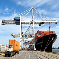 Grues portiques de quai à haute efficacité 35T 41T 65T 75T pour la manutention de conteneurs embarqués et débarqués, avec fonction anti-oscillation