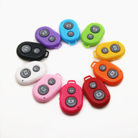 Botón disparador para selfie accesorio adaptador de controlador de cámara control de foto botón remoto Bluetooth para selfie