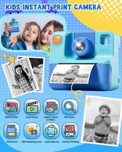 1080p fhd selfhd selfhd sfhd selfie מצלמת וידאו דיגיטלית ילדים בנות 3-12 שנים - Product Image 2