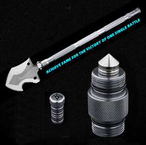 Pelle pliante multifonctionnelle pour la randonnée extérieure, le jardinage et le <span class=keywords><strong>camping</strong></span> Kit d'outils de creusement de survie - Product Image 3