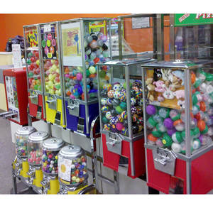 Münz betriebener elektrischer Arcade-<span class=keywords><strong>Ball</strong></span>-<span class=keywords><strong>Drop</strong></span>-Spiel automat für Kinder Gacha Gachapons Prize Locker LED-Kapsel-Spielzeug automat - Product Image 3