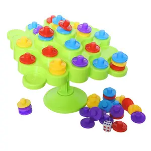 Kids Desktop Balance Tree Toy Equilibrium Turntable Tree