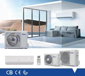 เครื่องปรับอากาศ Deye R32 1.5 แรงม้า 12k บีทียู แบบแยกส่วน ควบคุมผ่าน Wifi ระบบสมาร์ท สตาร์ทติดตั้งง่ายด้วยไฟฟ้าแรงต่ำ  แผงทองคำ ป้องกันการระเบิด รุ่น Dcgwa7-12kr2 - Product Image 2