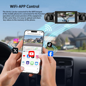 4 Channel <b>Dash</b> Cam 1080p Night Vision GPS Loop Recording WiFi App Control 170 Degree Wide Angle Car <b>Camera</b> - Product Image 2