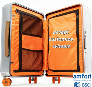 Bolsa de Transporte con Ruedas para Profesor, Personalizable de Fábrica, Modelo 2026, con Cierre de Cremallera y Organizador de Archivos en Acordeón, para Laptop y Libros - Product Image 1