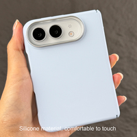 Coque de téléphone en silicone magnétique personnalisée OEM avec cadre d'appareil photo en métal, boutons latéraux, protection antichoc pour iPhone 18 Fold/Ultra 18 Pro Max