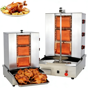 Macchina Automatica Professionale a Gas per <span class=keywords><strong>Kebab</strong></span>/Grill, per Uso Domestico, Negozi di Alimentari, Hotel, Attrezzatura da Cucina per <span class=keywords><strong>Kebab</strong></span> con Motore Potente - Product Image 2