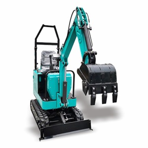 Mini Excavadora de Tipo Oruga, Color Azul, Alta Potencia de Excavación, Uso Agrícola en Huertos - Product Image 2