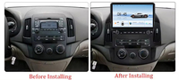 Autoradio Android 13 avec Car-play pour Hyundai I30 2007-2012, unité principale stéréo 10 pouces, navigation GPS, lecteur multimédia Android pour voiture