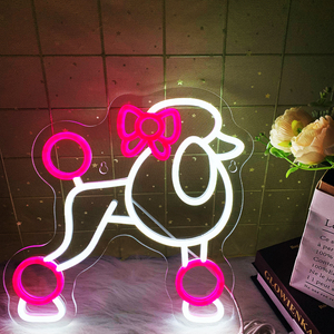 Custom Neon Sign, Personalizable Dimmable RGB Neon Light Sign, <b>Wall</b> Decor for Bedroom, Wedding, Birthday, Bar & Custom Business - Product Image 1