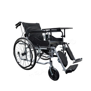 Fauteuil roulant multifonctionnel à usage domestique Fauteuil roulant à main courante amovible avec toilette pour personnes âgées - Product Image 4