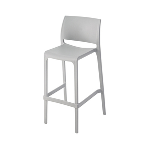 Silla de Bar Moderna con Asiento de Plástico, Taburete Alto Económico para el Hogar o la Cocina del Hotel, Muebles de Bar - Product Image 5