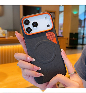 Fundas para <span class=keywords><strong>iPhone</strong></span> de Diseño de Lujo, Funda Magnética de Imitación con Disipación de Calor para <span class=keywords><strong>iPhone</strong></span> 17 <span class=keywords><strong>Pro</strong></span> <span class=keywords><strong>Max</strong></span> - Product Image 5