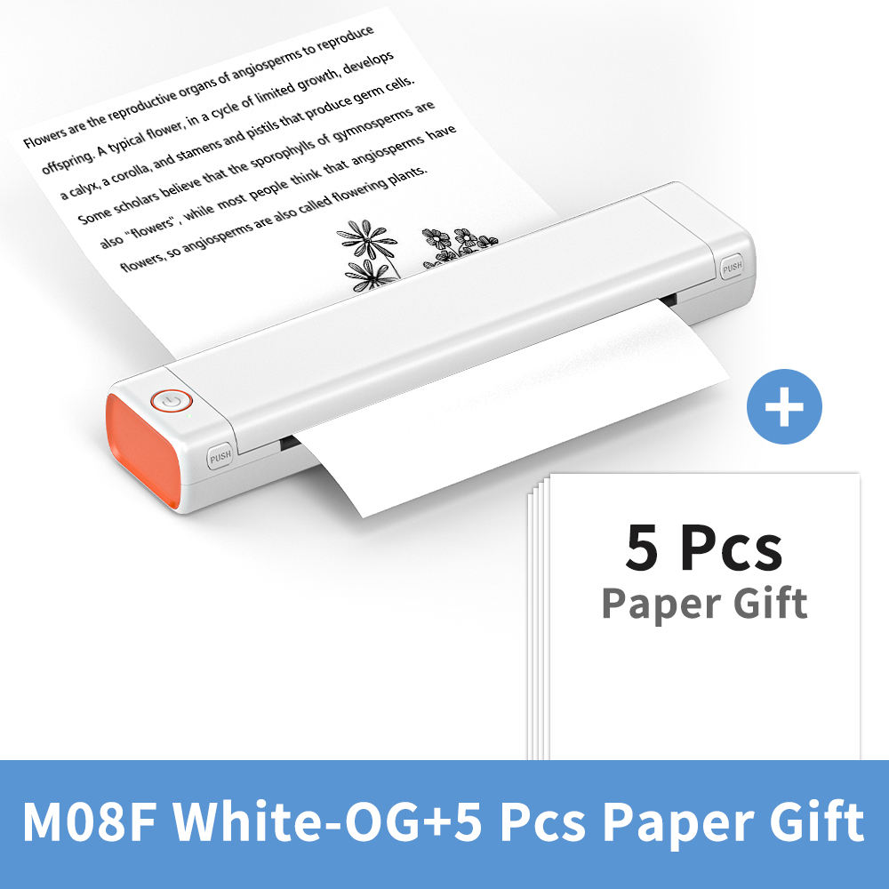 M08F White Orange -A4 version 210mm