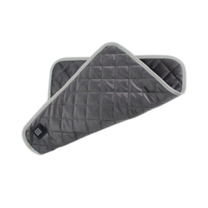Factory Wholesale Eco-friendly Car Heating Cushion 5V Portable <b>Battery</b> Powered Heated Seat Cushion Crystal Velvet <b>Square</b> - Product Image 2