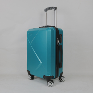 Factory Wholesale 20 24 Inch Custom Logo <strong>Suitcase</strong> Gold Luggage <strong>Blue</strong> <strong>Suitcase</strong> - Product Image 5