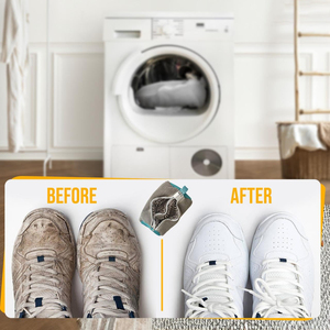 2025 nuova borsa per lavatrice in ciniglia a doppio strato con cerniera per la casa, con Sneaker lavabile in rete, borsa per lavare la biancheria - Product Image 4