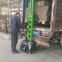 Transpalette auto-chargeur semi-électrique ou entièrement électrique 500 kg 700 kg 1000 kg 1500 kg, transpalette manuel auto-élévateur, chariot élévateur