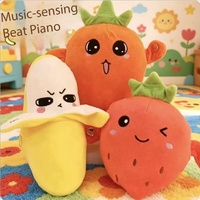 Funbox Personnalisé en Stock Jouet Musical Interactif Amélioré à Détection de Fruits - Peluche Électronique Enregistrable Unisexe Âges 5-13